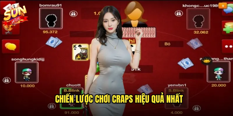 Chiến lược chơi Craps hiệu quả nhất